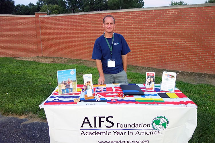 Ryan from AYA at Local Coordinator Event